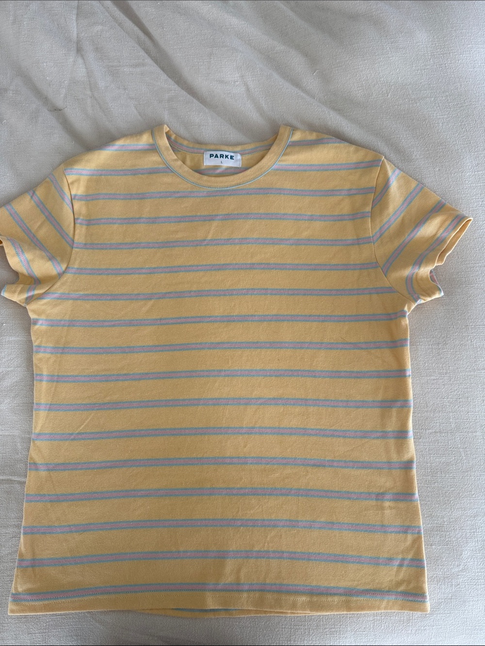 Parke Wish Stripe Short Sleeve Tee